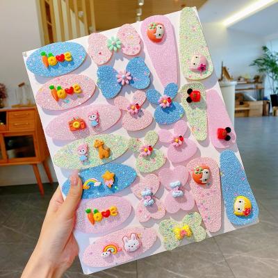 China Cute Magical Girls Kids Stickers Fashion Cartoon Hair Stickers Hair Accessories Broken Headdress for sale