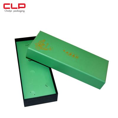 China Recycled Exquisite Kraft Paper Gift Box Materials CLP Custom Cardboard Locator Box for sale