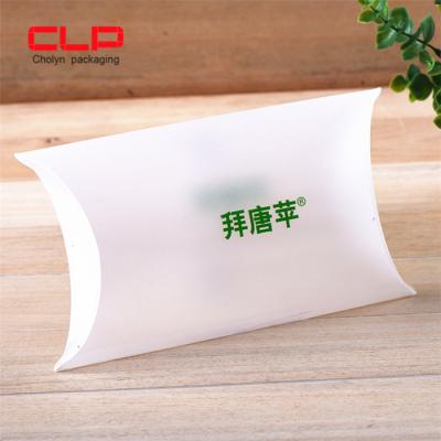 China CLP Recyclable Manufacturers Creative Custom Pillow Shape PP Plastic Packaging Eco - Friendly Box For Hand Cream for sale