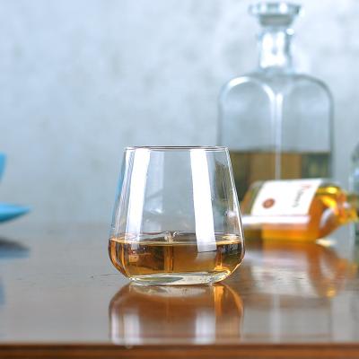 China Viable Wholesale Whiskey Tumbler Stemless Glasses With Customized Logo for sale