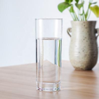 China Free Sample Wholesale 13oz Hotel / Restaurant / Bar / Crockery / Crockery Straight-sided High Ball Water Glasses for sale