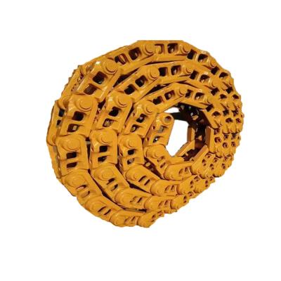 China Other Bulldozer 35MnB Power Track Chain Durable Yellow Bulldozer Steel Track Chain for sale