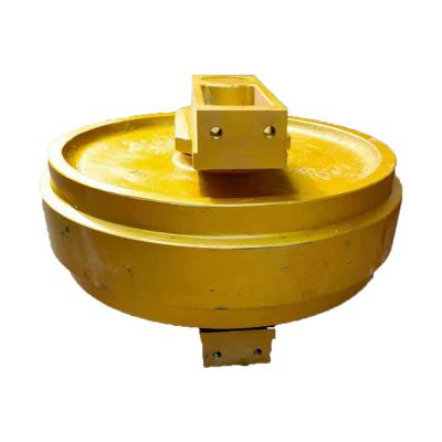 China Other Wholesale Black Construction Undercarriage Idler Front Idler For Excavator Parts for sale