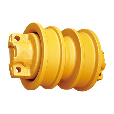 China Other Factory Supply Yellow Track Roller Bearing Undercarriage D6D Track Roller for sale