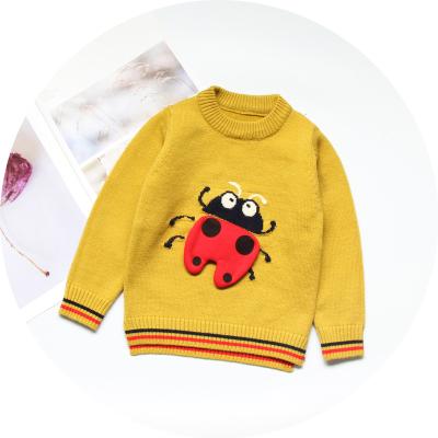 China New design anti-shrink crew neck kid wears cartoon kids sweater for baby kids for sale