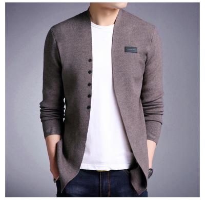 China Anti-wrinkle Classic Fashion OEM ODM Custom Men's Sweater Thin Cardigan Knit Sweater Men for sale