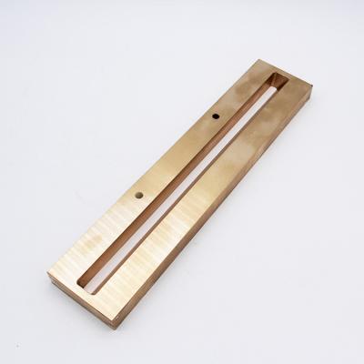 China Door CNC Machined Good Quality Hardware Brass Door Pull Handle for sale