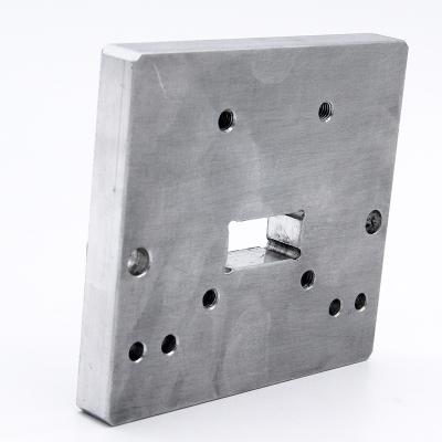 China Custom Size Aluminum CNC Machining Setting Steel Base Plate for sale