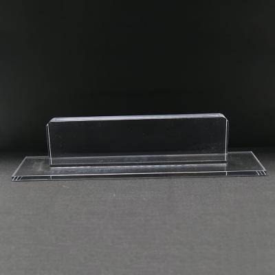 China Delicate And Convenient Customized Rectangle Transparent Perfume Box Acrylic Base for sale