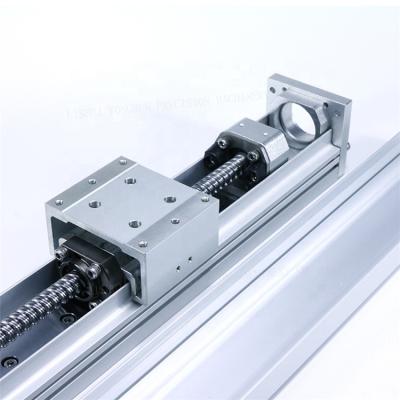 China 600MM Ball Screw Feed Linear Stage 600mm Effective Stroke Motorized Linear Stage for sale