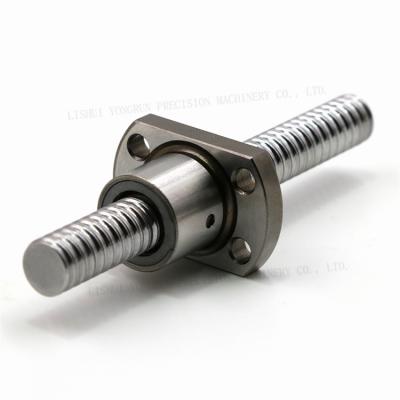 China Factory Rolled Ball Screw 8MM Ball Screw For CNC Machine SFK0801 CNC Ball Screw for sale