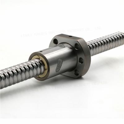 China Auto system/3D printer/CNC 8 CNC router parts SFU lead ball screw end China machined ball screw SFU 2505 for sale