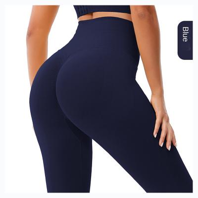 China OEM 2023 Breathable Extrude Leggings Gym Women Workout Leggings High Waist Para Mujer Yoga Pants Leggings Crac! crack! seamless yoga for sale