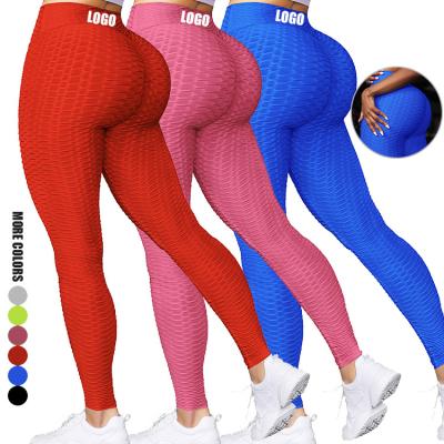 China Dropshipping Breathable Jacquard Butt Yoga Workout Pants Women Crac! crack! come together crack! crack! gaiters for sale