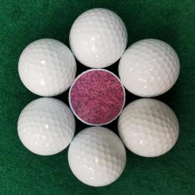 China 3 Piece Custom Logo Tournament Sport Personalized Printing Rubber Golf Ball EG. - 287 for sale