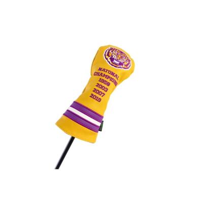 China PU Leather Wood Cover For X Fairway Golf Ct Headcover Ut Golf Headcover for sale