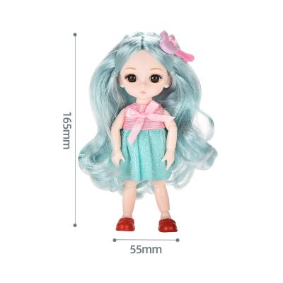 China Cartoon Toy Wholesale Fashion Girl Doll With Beauty Wash Kit Simulation Doll Set Toys for sale