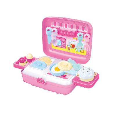 China Pretend Play Kids Pretend Play Plastic Educational Game DIY Kitchen Toys for sale