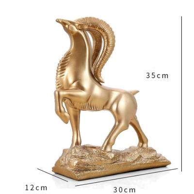 China 2022 Interior Decorations Modern Resin Gold Animal Home Decor For Living Room Modern Nordic Luxury Accessories Interior for sale