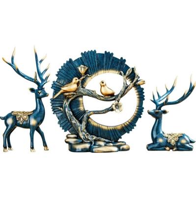 China Modern Home Decor Pieces Interior Decorations Table Living Room Deer Interior Nordic Accessories Other Luxury Crystal Decoration Home Decor For Home for sale