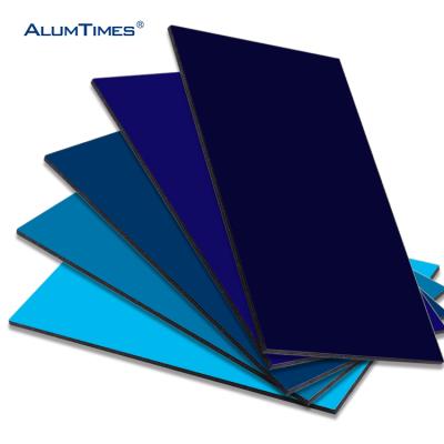 China Lightweight Aluminum Clad Composite Wall Cladding Decorative Aluminum Composite Panel Thailand Panel 10mm for sale