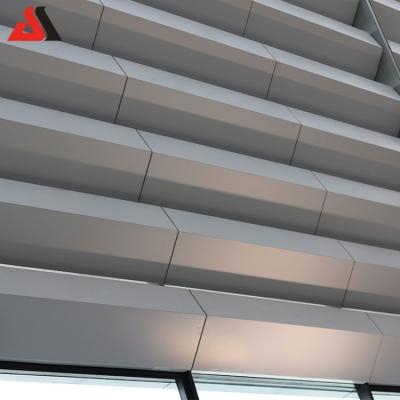 China Building Facades Modern Metal Aluminum Solid Panel Traditional Decorative Aluminum Single Panel For Curtain Wall for sale