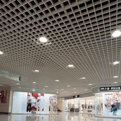 China Artistic ceilings grate aluminum ceiling tile /gird metal false ceiling /grid suspended aluminum ceilings for sale