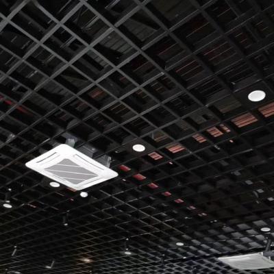 China Aluminum Grid Ceiling Artistic Metallic Ceilings New Product For Interior Decoration for sale