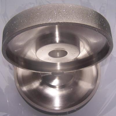 China Diamond Particle And Steel Customizable Diamond Grinding Wheel en venta