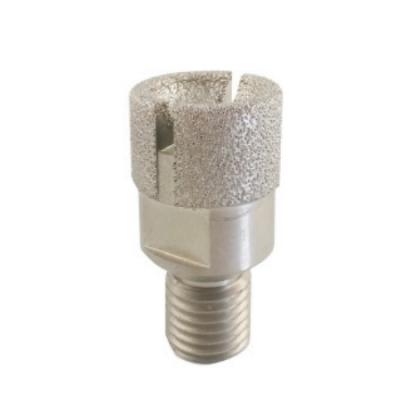 China 10-100mm Brazed Vacuum Finger Bit para moagem e polimento de material duro à venda