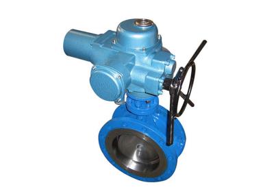 China Ordinary Type BQWA Flange Three Eccentric Electric Butterfly Valve for sale