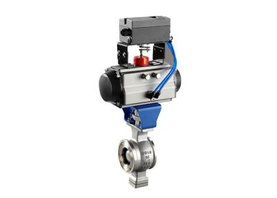 China BGTQ Pneumatic V Port Ball Valve for sale