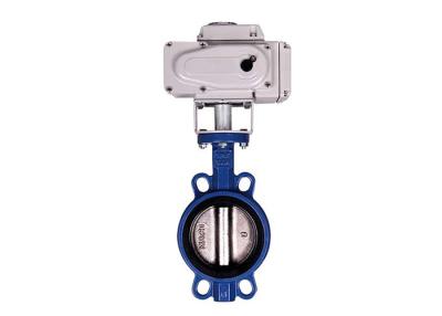 China Small Size BLWA Wafer Center Line Electric Butterfly Valve for sale