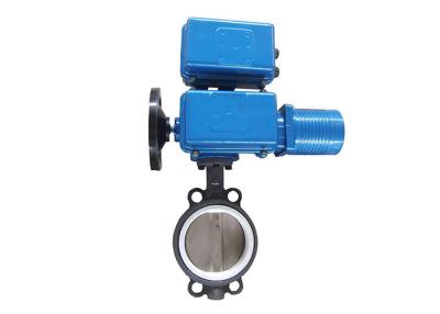 China Introduced Series BELL Wafer Center Line Electric Butterfly Valve for sale