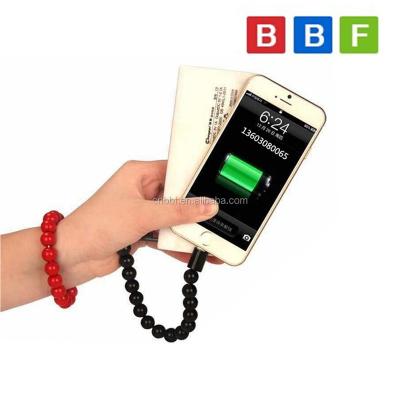 China Creative Bracelet 8 Pin Bead Camera Buddha USB Charging Data Cable For iPhone 6 Plus for sale