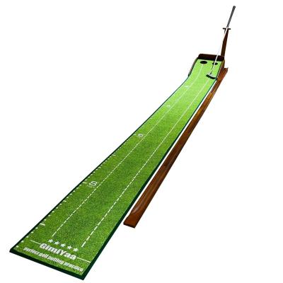 China Golf Wood Putting Green Kit Underlayment Mat Carpet Indoor Outdoor for sale