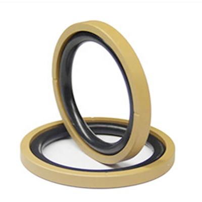 China Segmento do pistão hidráulicos de bronze 95x7.9 190x7.9 de Ptfe do selo do pistão de 40% Spgo Ptfe à venda