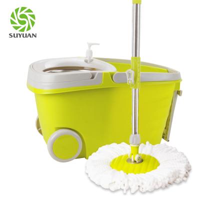 China Sustainable High Quality 360 Degree Cleaning Magic Broom With Two Ferris Wheel for sale