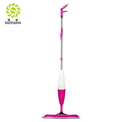 China High Quality Sustainable Type Portable Water Jet Floor Head 360 Microfiber Floor Cleaning Mop for sale