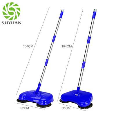 China Home Gas Powered Industrial Robot Sweeps Hand Grass Floor Sweeper, Cordless Bristle Rubber Broom Sweeper for sale