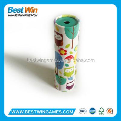 China 400gsm art paper+tumblimg piece+printed PVC/PET/PP or customized kaleidoscope telescope kaleidoscope for sale