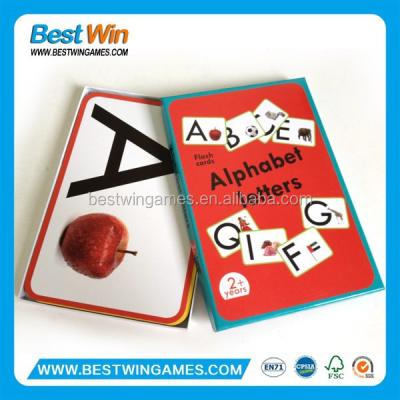 China 157g art paper /250g CCBN +600g cardboard or customized paper memory game card, kids game card for sale