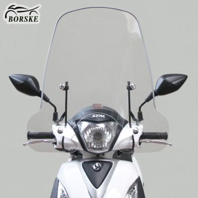 China PET/PMMA/PC/PVC 2.5MM/3MM/3.5MM/4MM Motorcycle Wind Shield Scooter Windshield For SYM Symphony for sale