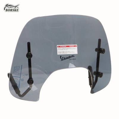 China PMMA Scooter Windshield PMMA PC Motorcycle Wind Screen For Vespa Sprint 150 for sale