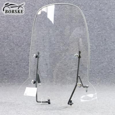 China Custom PMMA wind deflector motorcycle windscreen scooter windshield windscherm for SYM HAND Symply 125 for sale