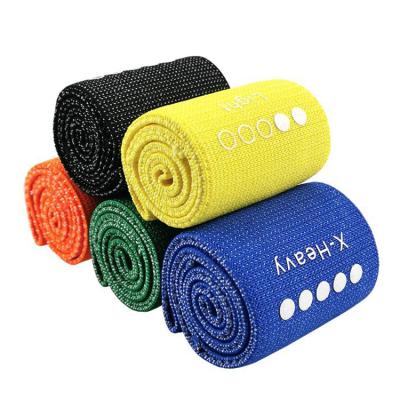 China Overall Portable Colored Non Slip Fabric Booty Resistance Bands 5 Levels for sale