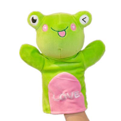 China Over 3 Years Best Quality Hand Puppet Stuffed Animal Toys Doll Animal Character Toy Hand Puppet Toy for sale