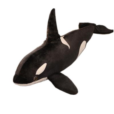 China Modern Design Plush Killer Whale Ocean Tiger Pattern Shark Stuffed Animal Ride On Soft Toy Sea Cartoon Toys Ready To Ship for sale