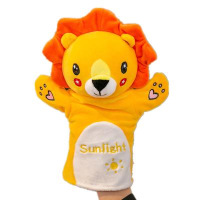 China Over 3 Years Product Hot Selling Puppet Animals With Hands Stuffed Animal Hand Puppet Stuffed Animal Toys for sale