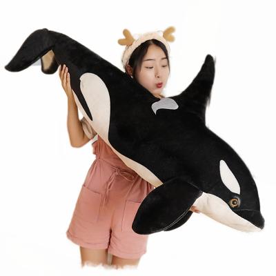 China Professional inflatable eel model pp moray collection killer whale plush toy supplier terrestrial animal cotton for sale